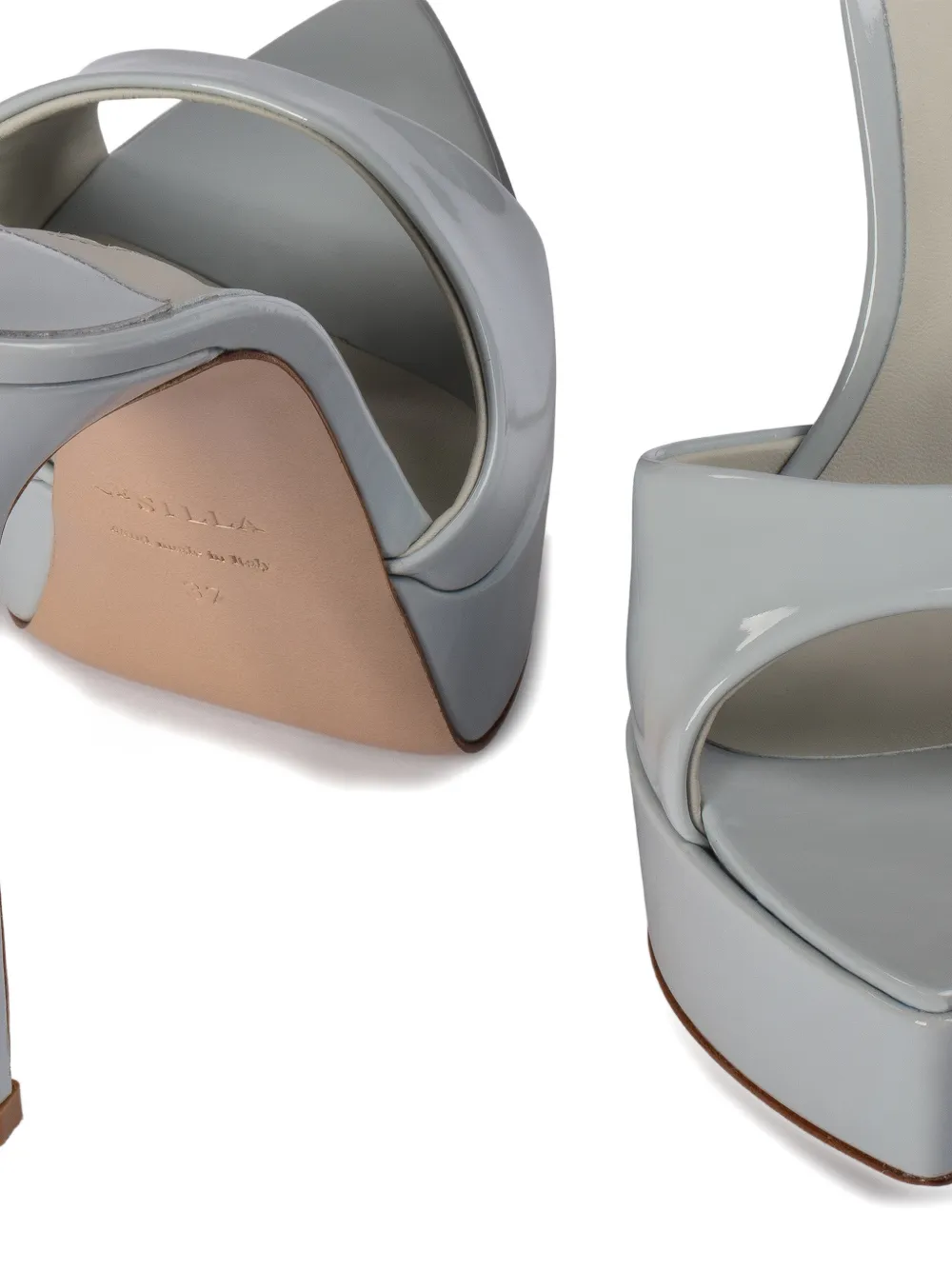 Le Silla Sandalen met plateauzool Grijs