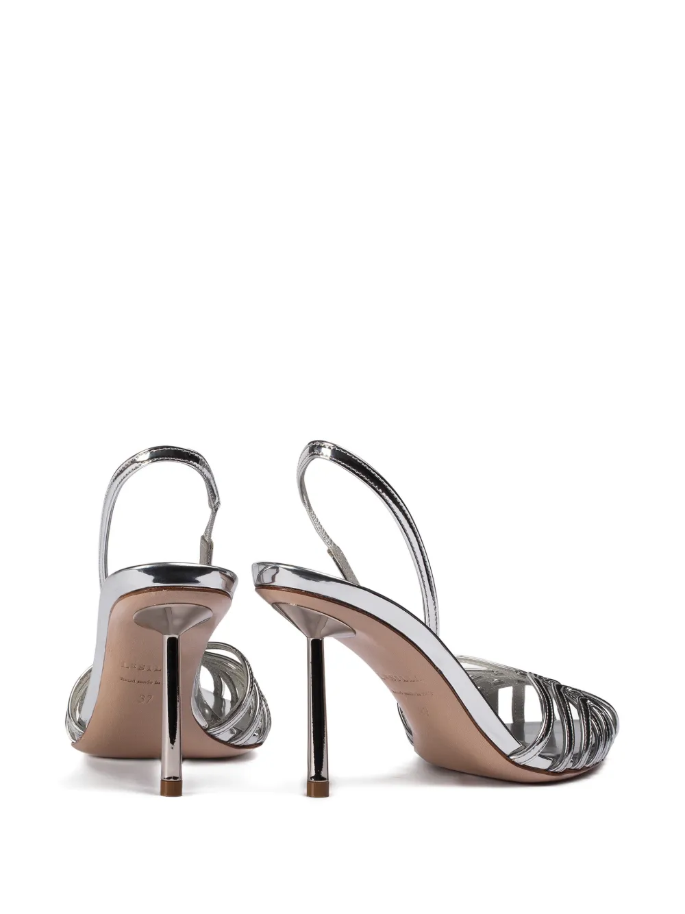 Le Silla Embrace pointed-toe sandals Zilver
