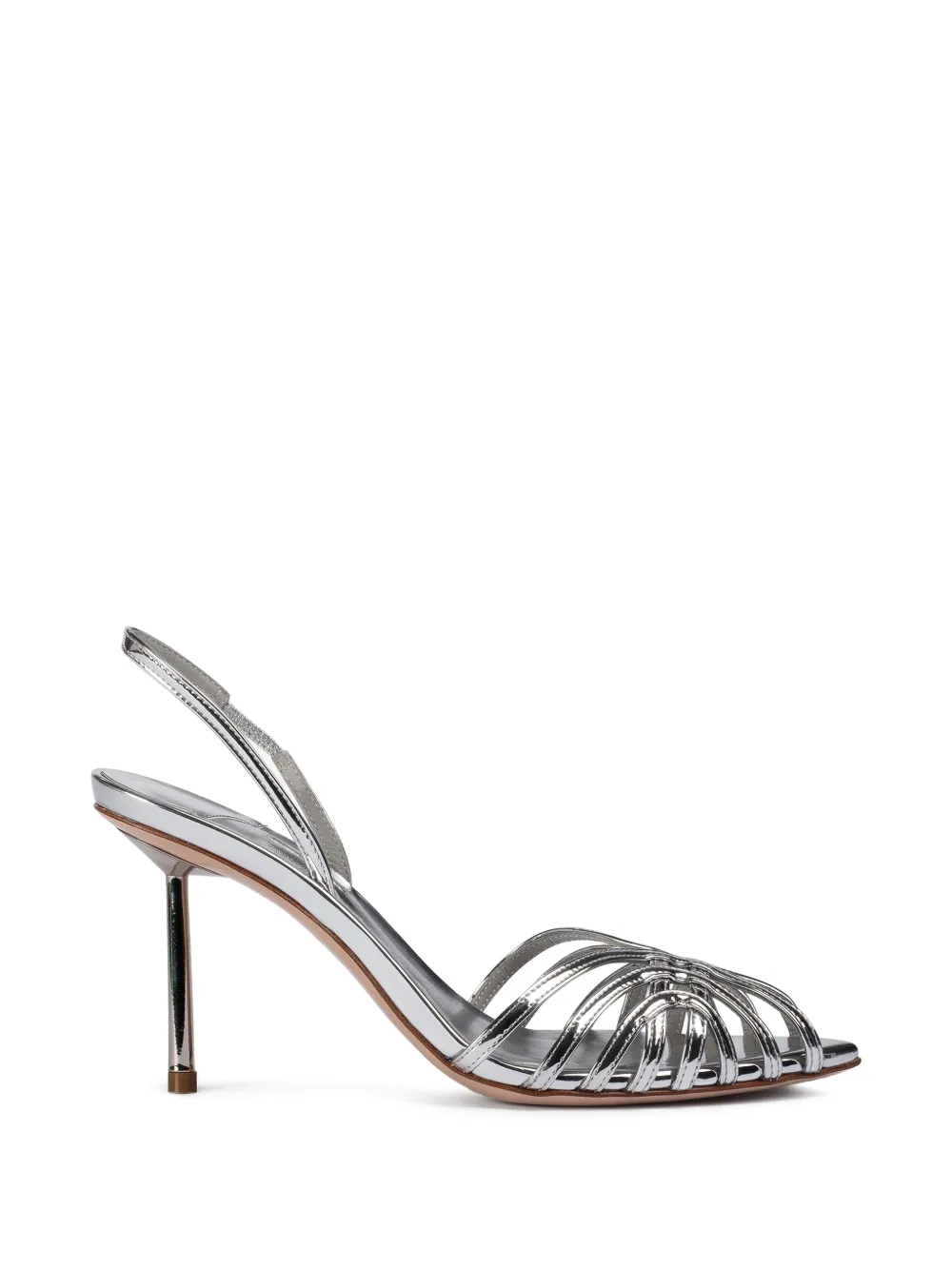 Le Silla Embrace pointed-toe sandals Zilver
