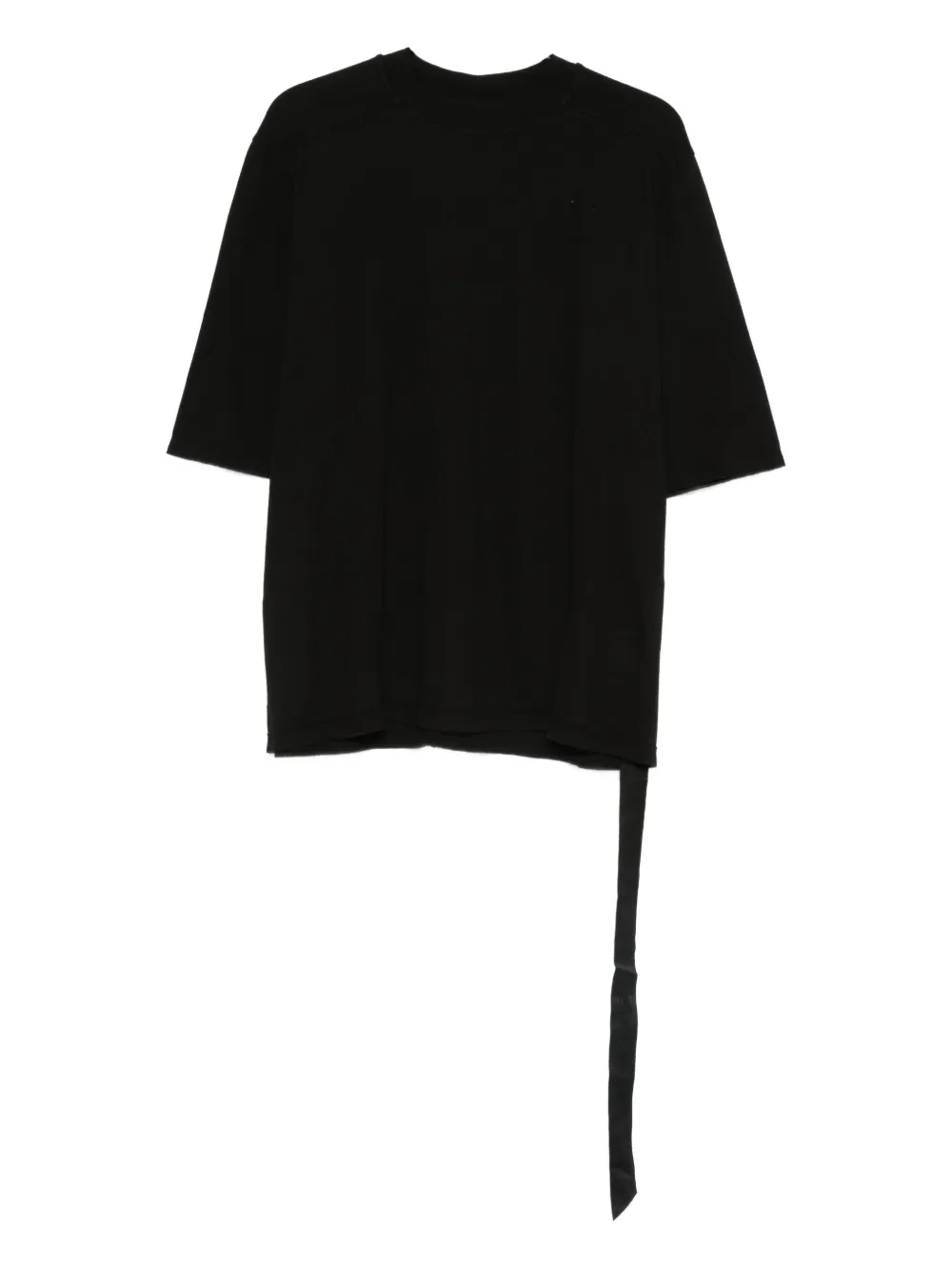 Rick Owens DRKSHDW ribbon knit T-shirt - Nero