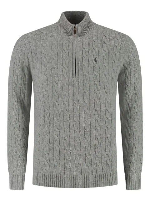 Polo Ralph Lauren cable-knit half-zip sweater