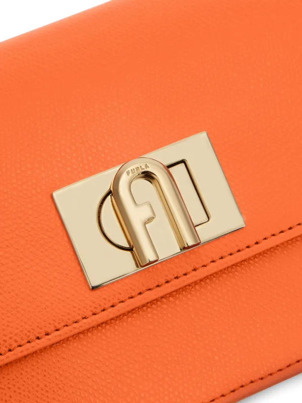Furla Mini 1927 Leather Cross Body Bag | Orange | FARFETCH