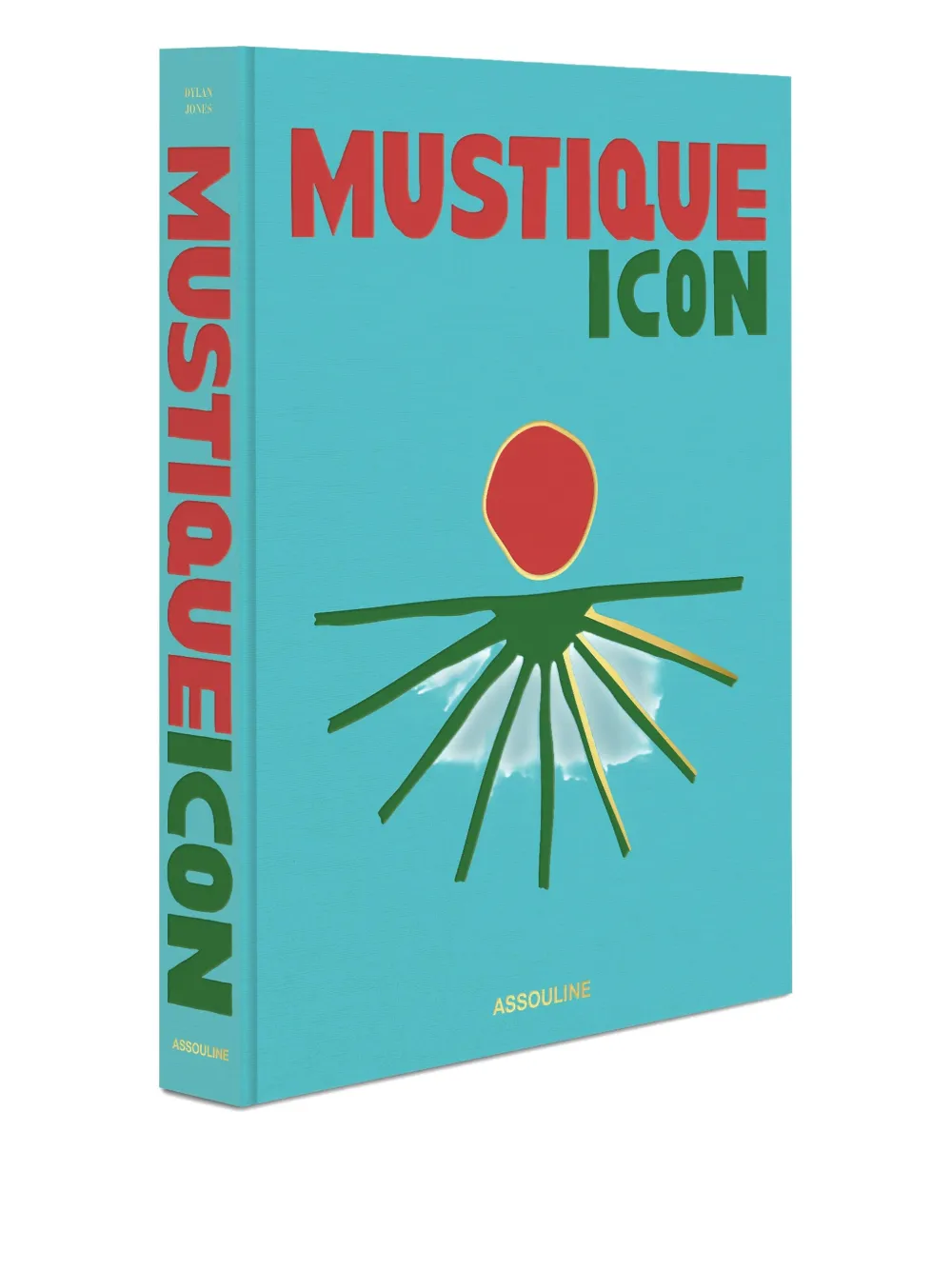Assouline Mustique Icon Book (33cm X 25cm) In Blue