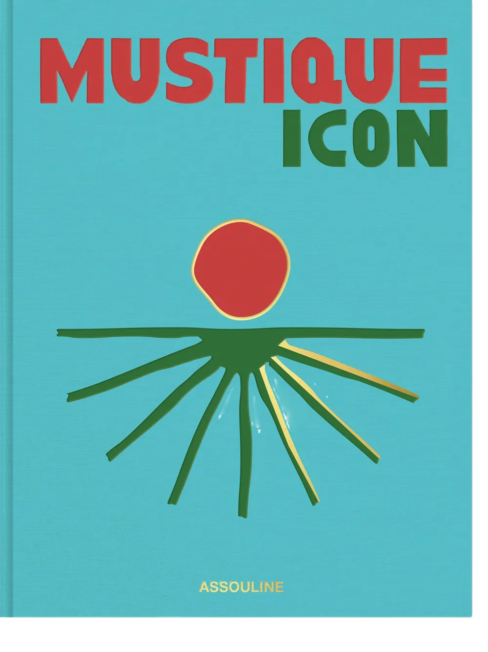 Assouline Mustique Icon Book (33cm X 25cm) In Blue