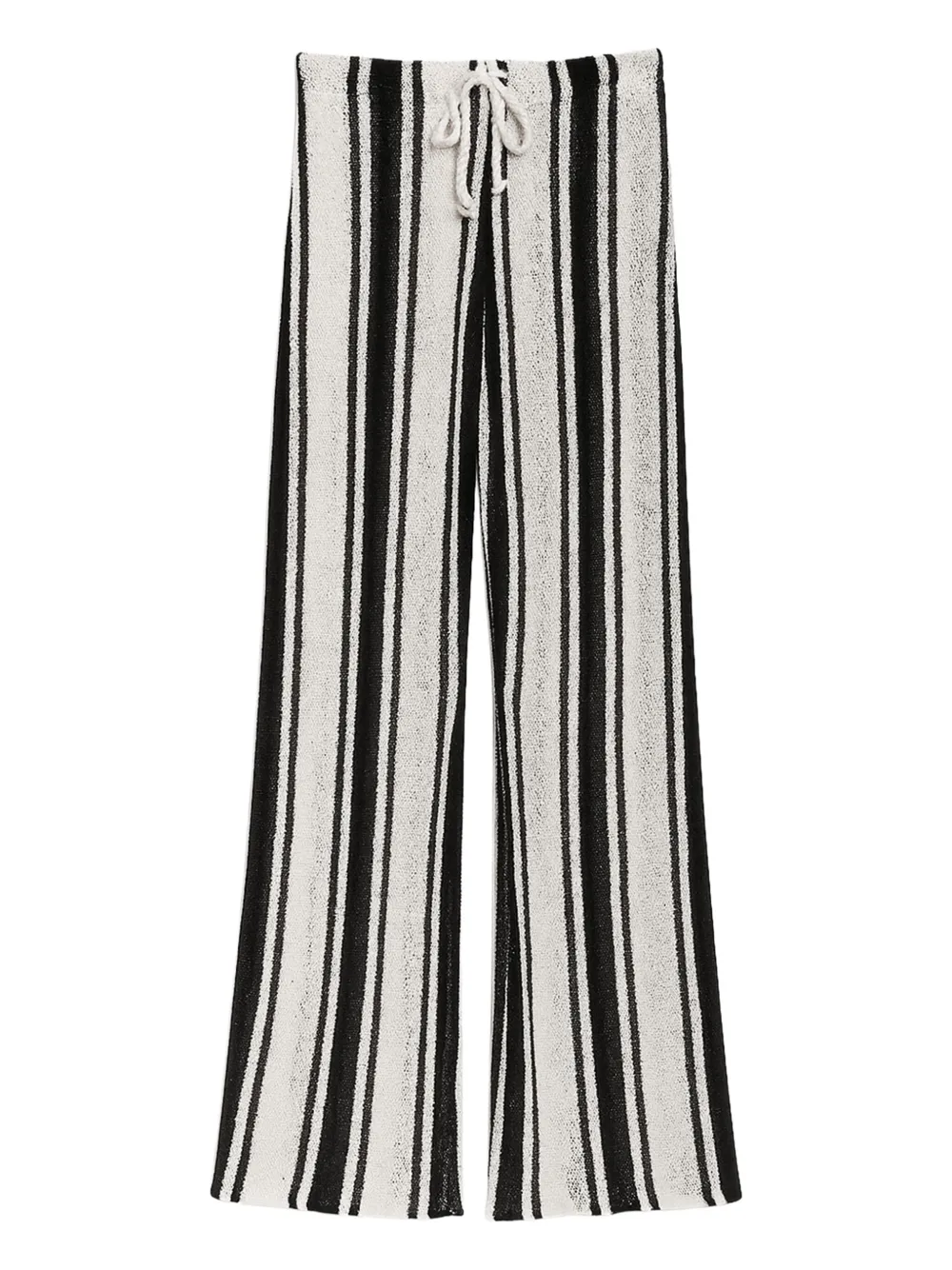 LUIZA BOTTO Calça listrada com ajuste no cós | Neutro | Image 1