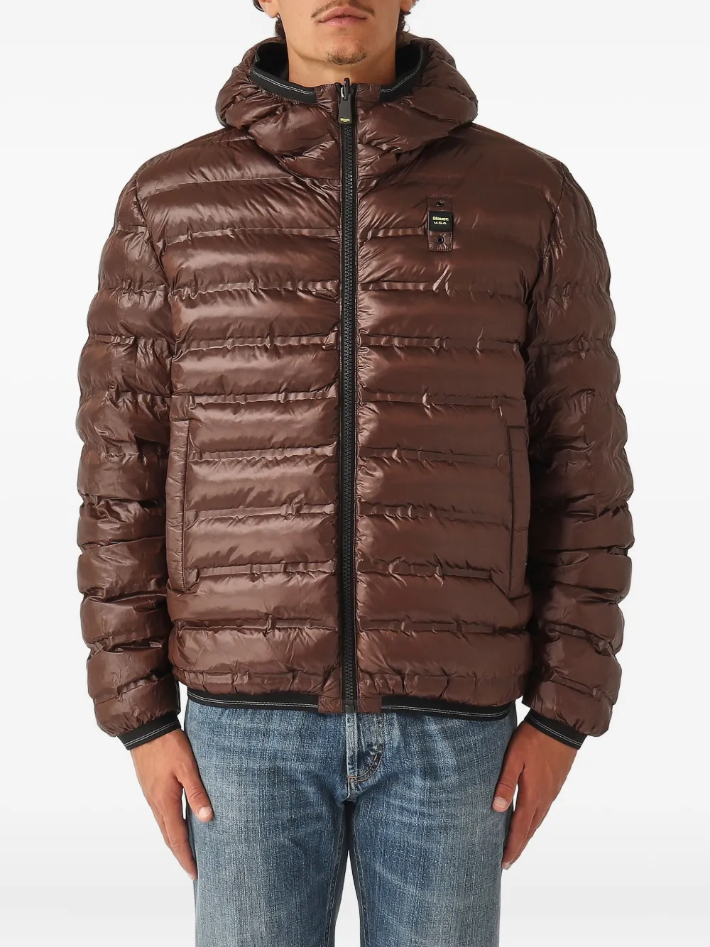 Blauer Donald reversible padded jacket | Black | Image 1