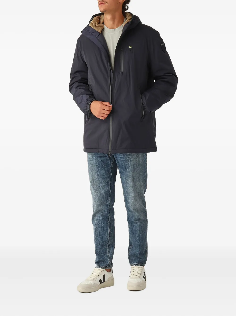 Blauer Jarvis zip-up hooded jacket | Hooded Jackets | Image 2