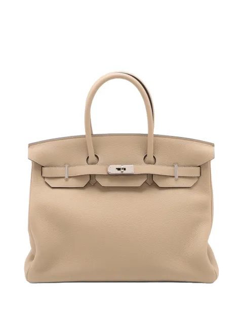 Hermès Pre-Owned 2017 Togo Birkin Retourne 35 handbag