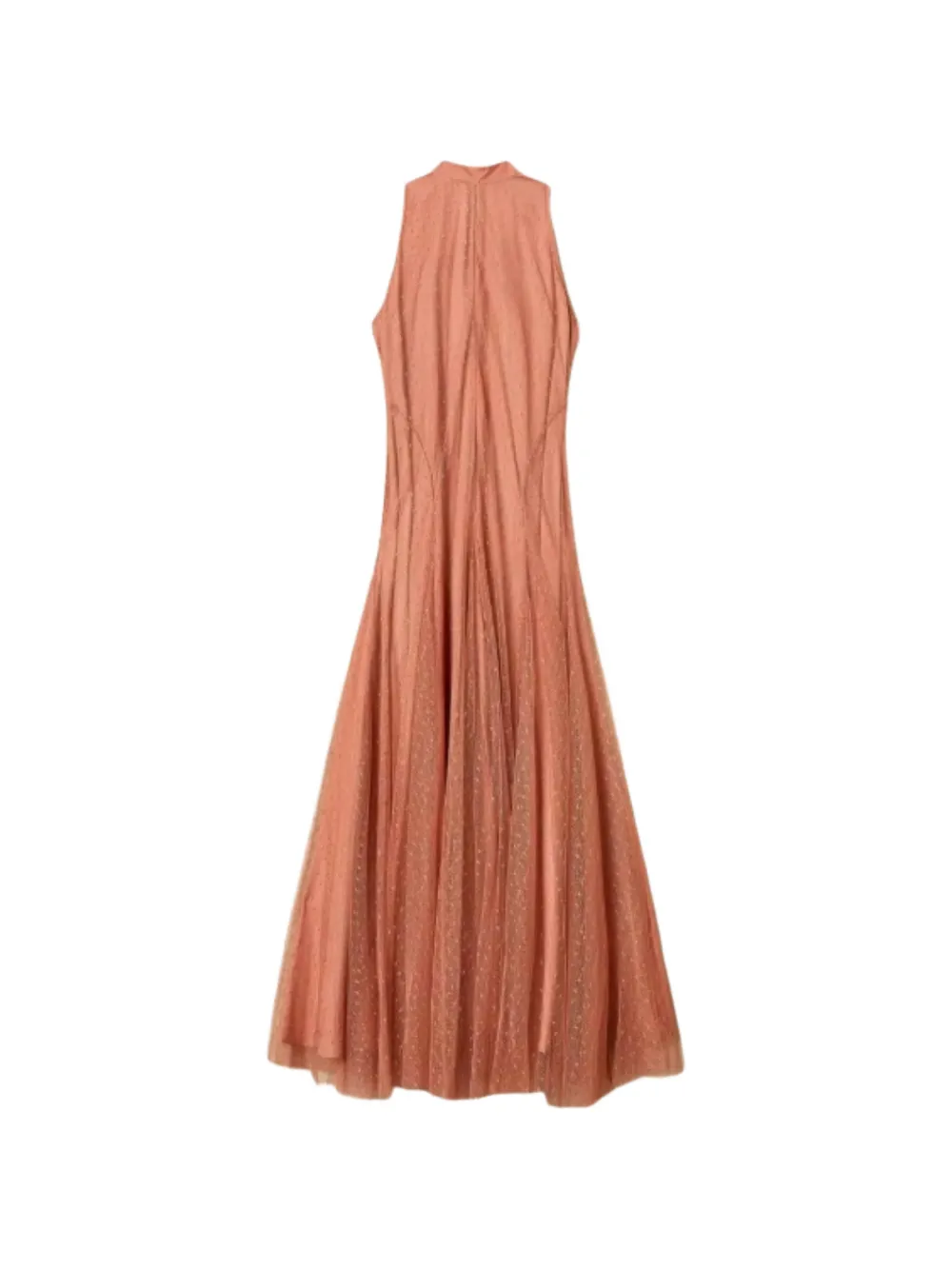 TWINSET Abito lungo a collo alto - Rosa