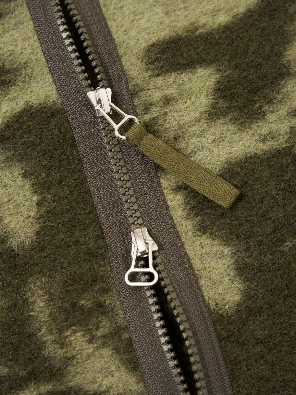 Universal Works Zip-up Jacket In Green