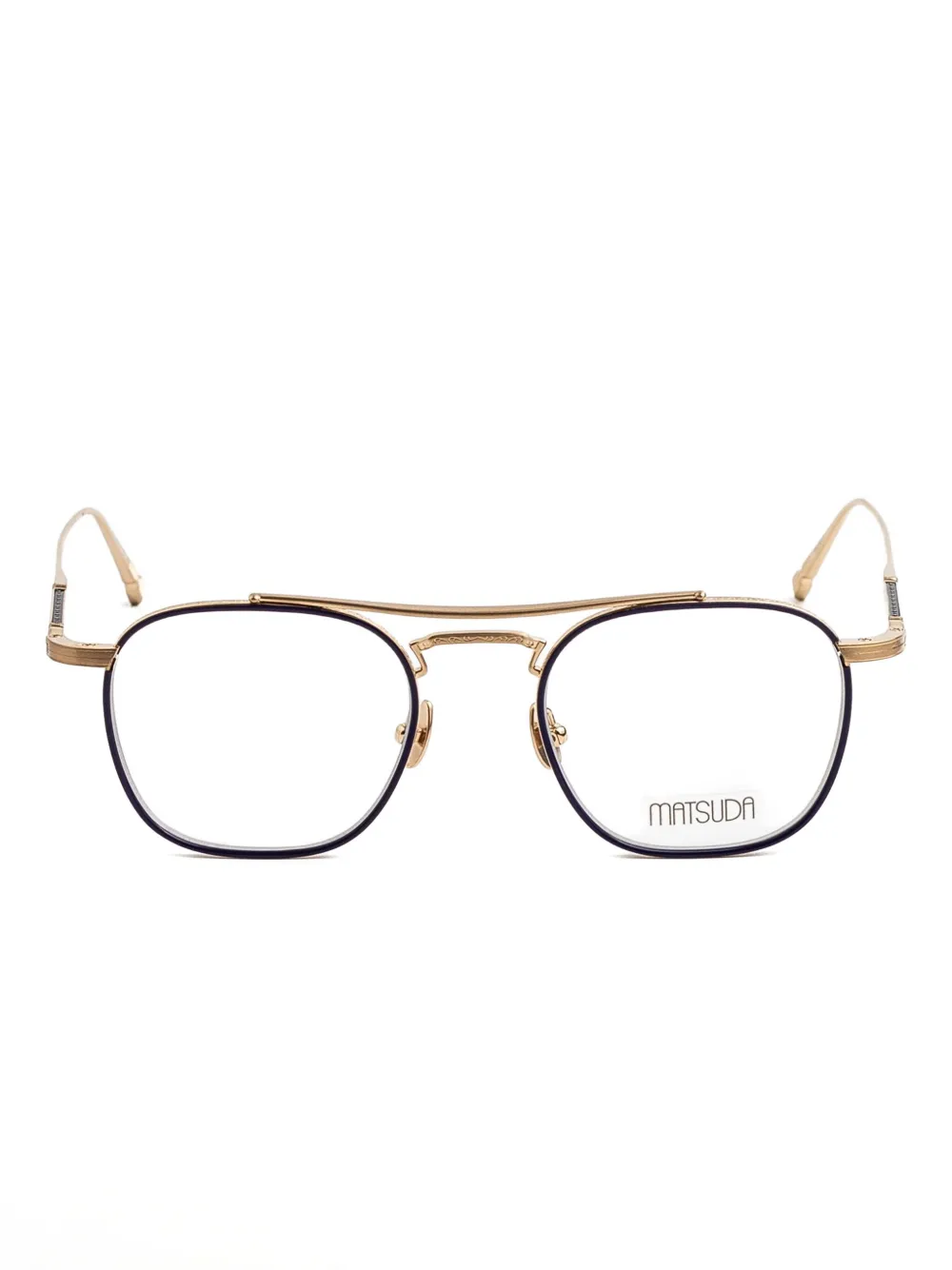 Matsuda square-frame glasses | Blue | Image 1