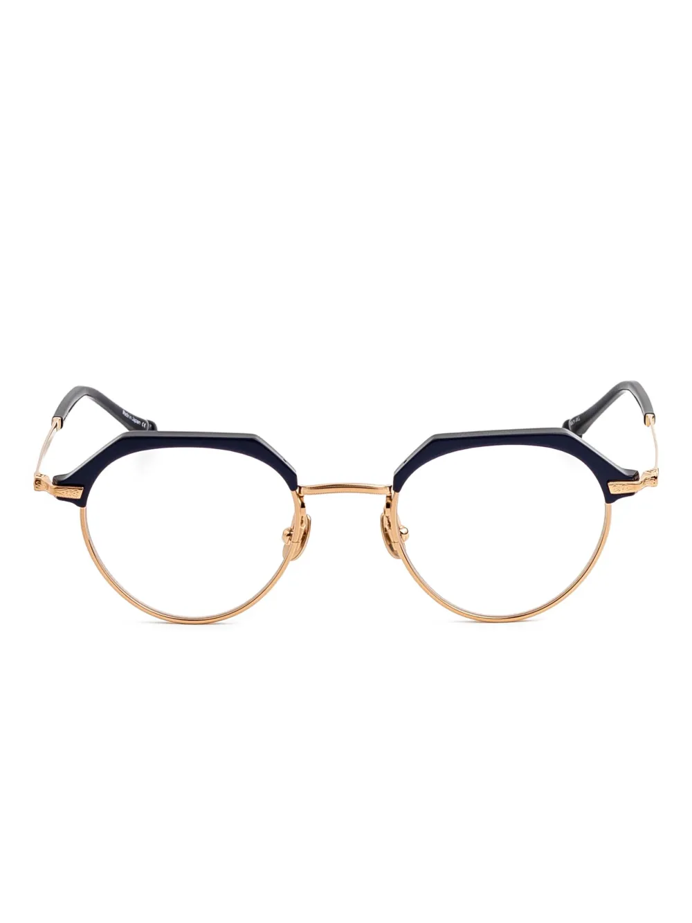 Matsuda geometric-frame glasses | Blue | Image 1