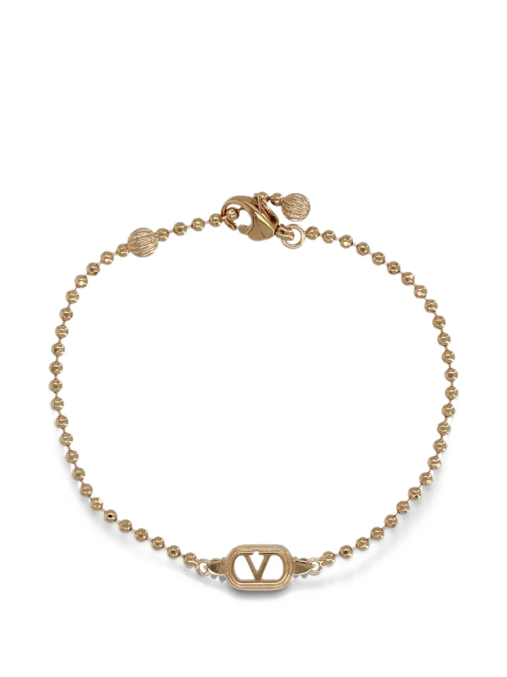 Valentino Garavani Bracciale Ovalette con cristalli - Oro