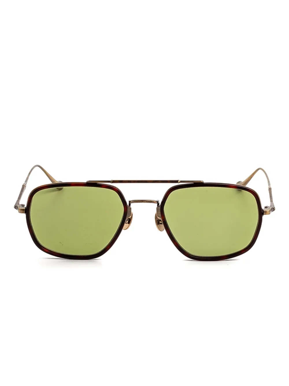 Matsuda geometric-frame sunglasses | Gold | Image 1