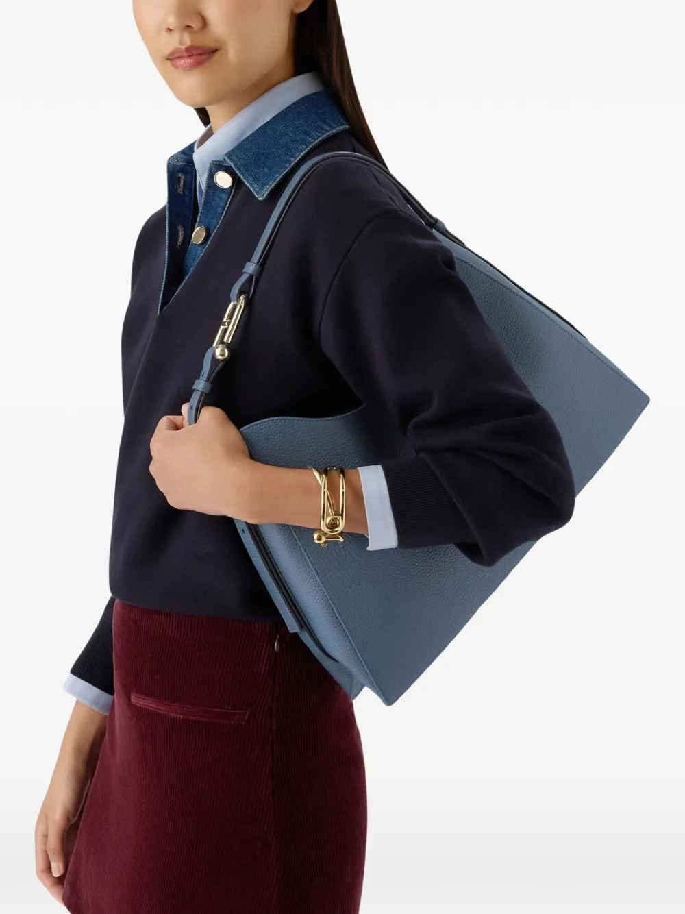 Furla Borsa a spalla Nuvola grande - Blu