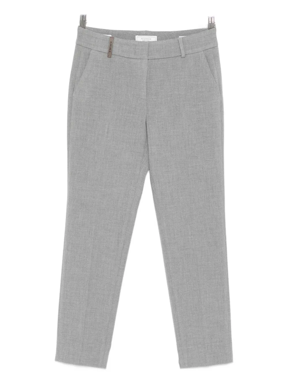 Peserico Pocket Trousers In Gray