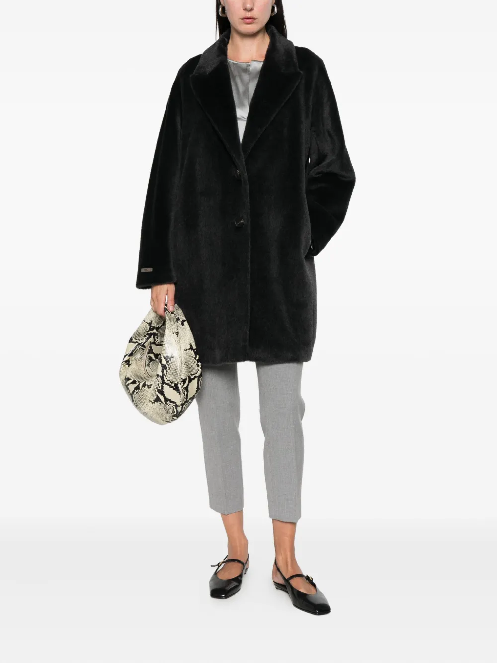 Peserico single-breasted coat | Single Breasted Coats | Image 2