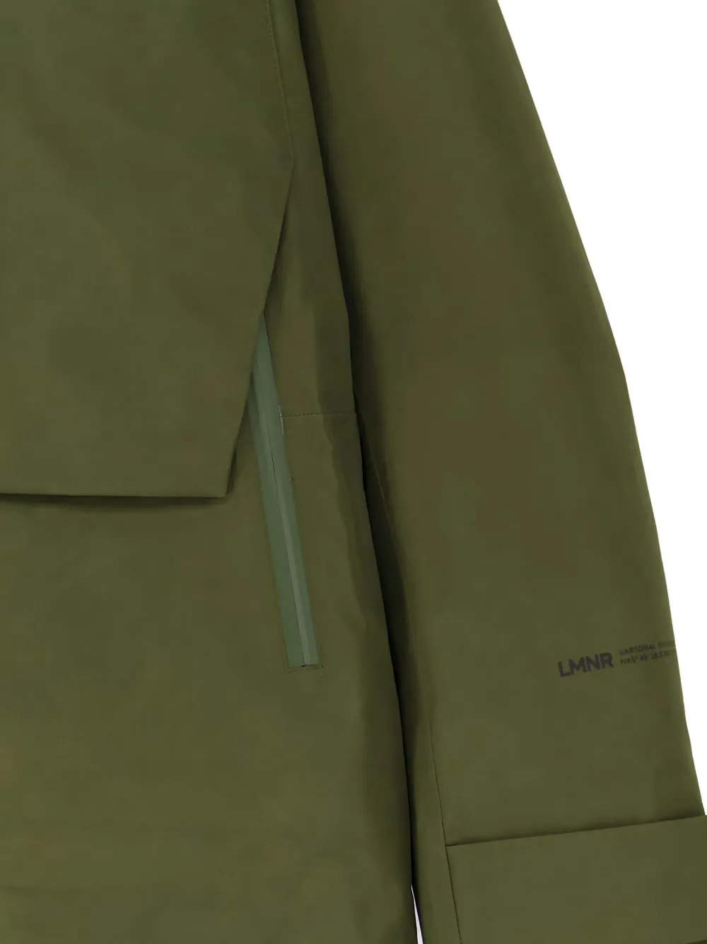 Laminar Waterproof Jacket With Padding In Green