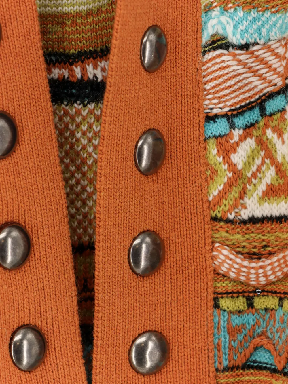 Laneus Button-down Knitted Cardigan With Classic Design In Multi