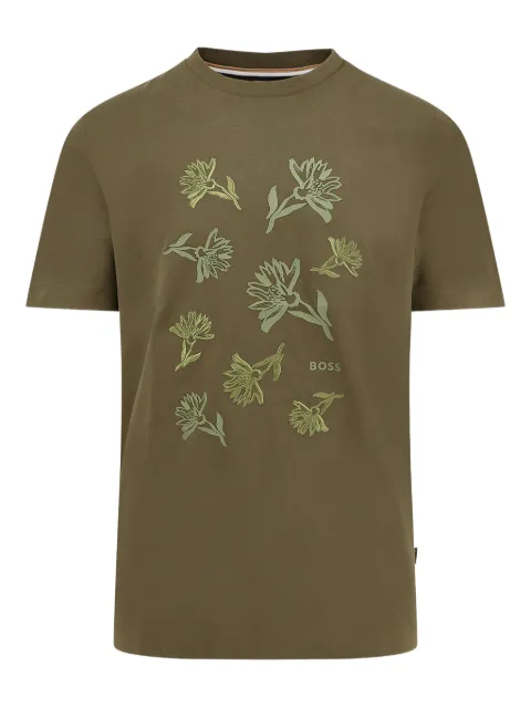 BOSS embroidery-logo T-shirt