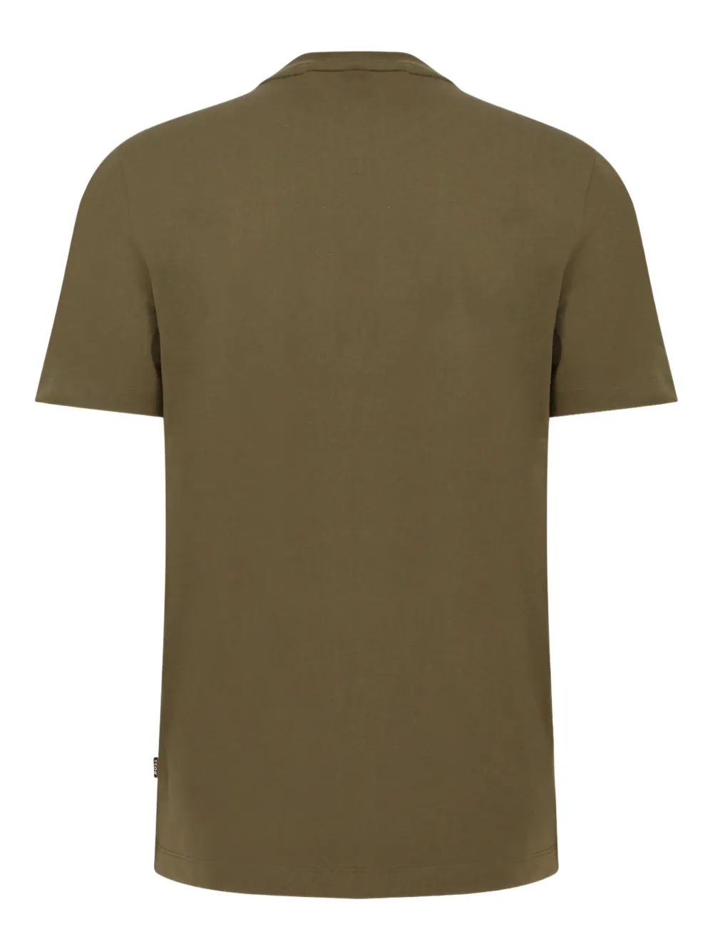 BOSS embroidery-logo T-shirt - Groen