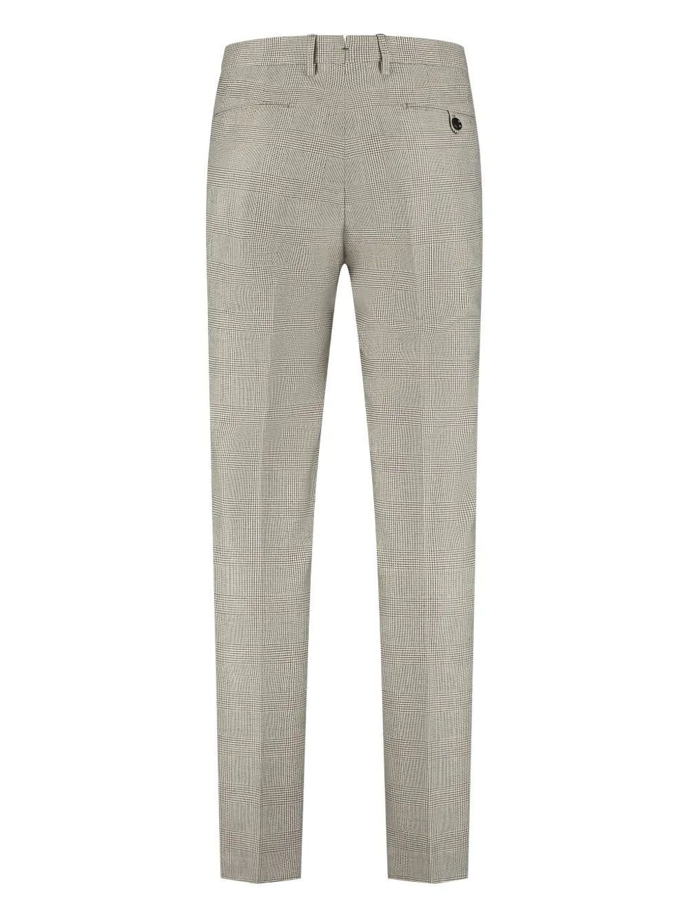 Berwich check-pattern trousers - Bruin