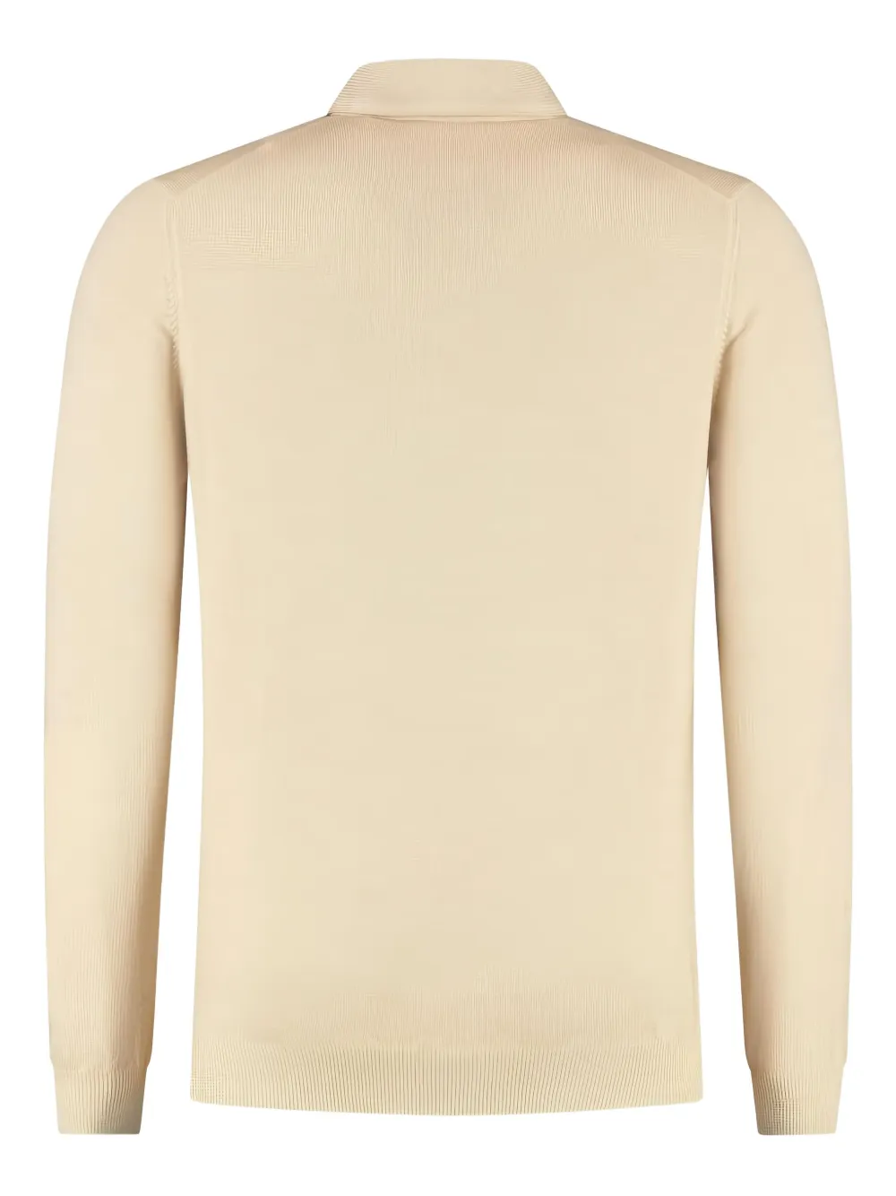 Gran Sasso long-sleeve polo shirt - Geel