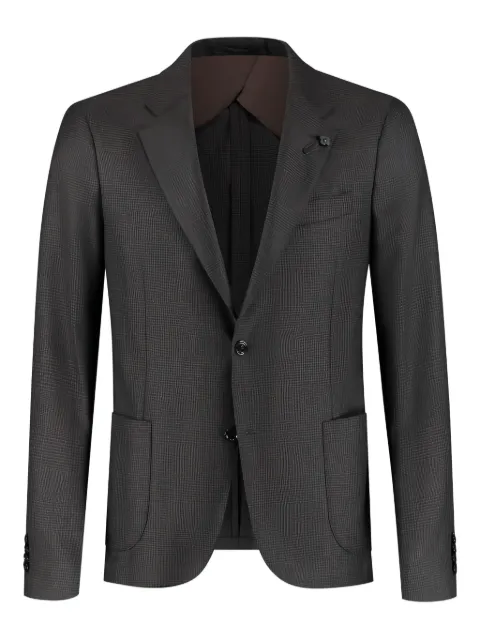 Lardini check-pattern blazer