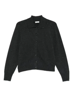 Maison Margiela ロゴ カーディガン | ブラック | FARFETCH JP