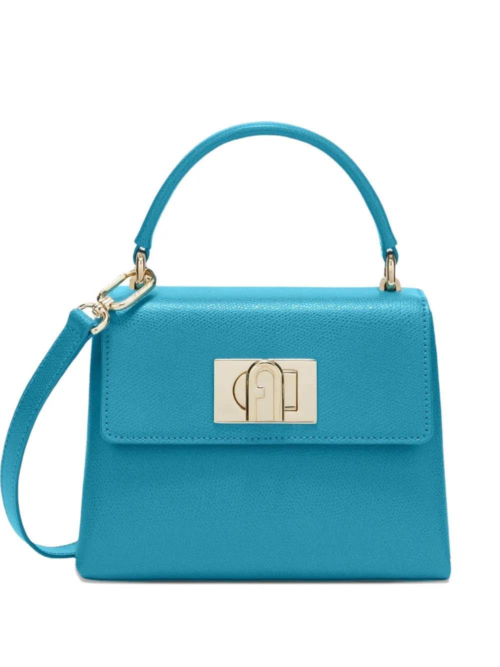 Furla Borsa tote 1927 mini in pelle - Blu