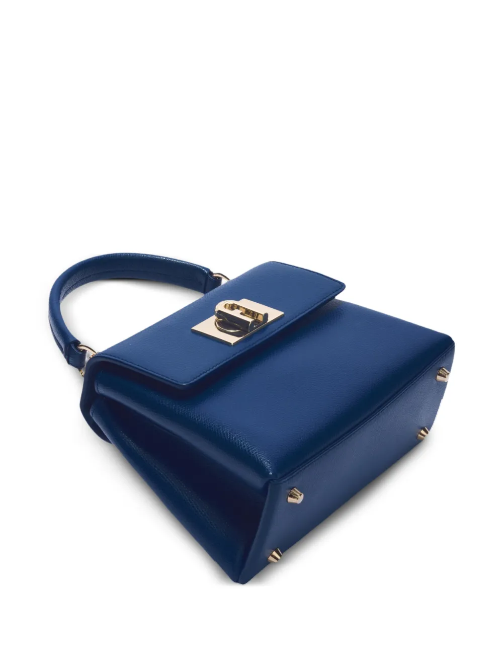 Furla 1927 leren shopper Blauw