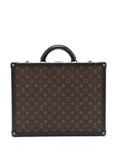 Louis Vuitton Pre-Owned 2005 Monogram Macassar President Briefcase travel bag