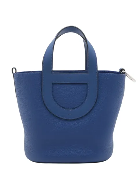 Hermès Pre-Owned 2022 Clemence and Swift In The Loop 18 handbag