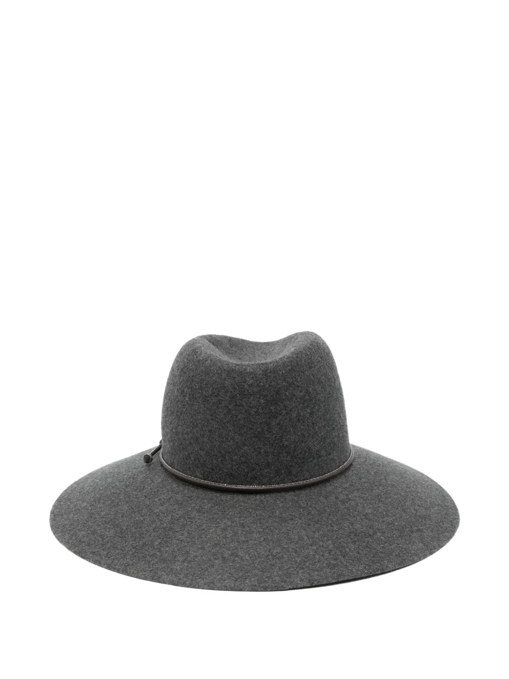 Peserico bow detail Hat - Grijs