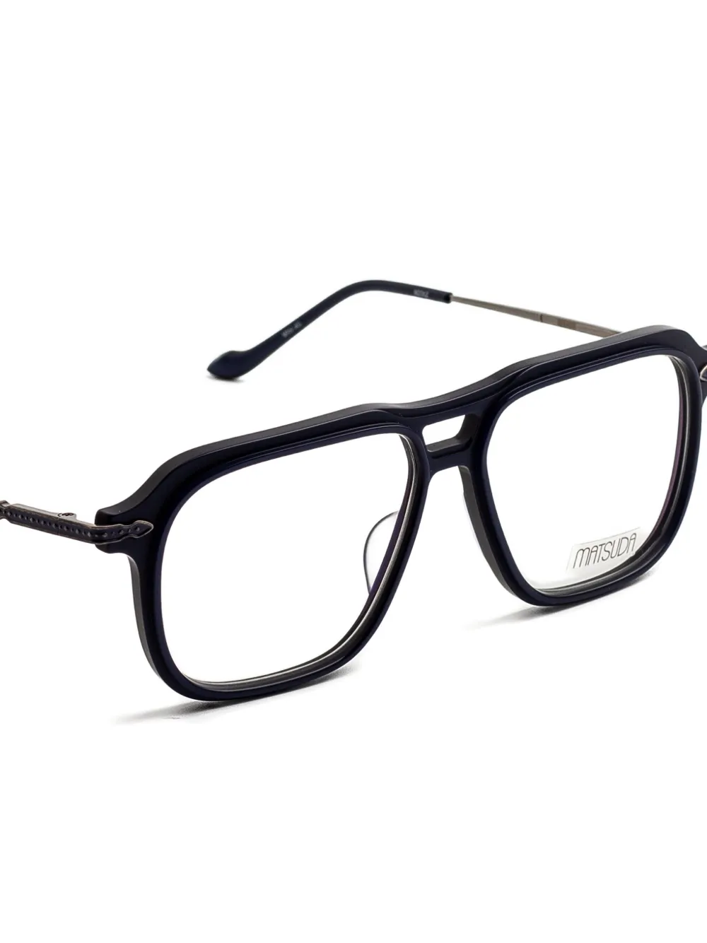 Matsuda Square-frame Glasses In Black