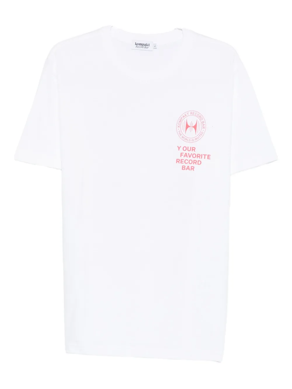 Kompakt Record Bar graphic T-shirt | blanco | Image 1