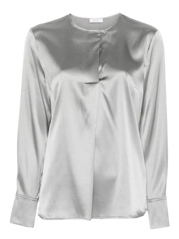 Elisabetta Franchi モノグラム ロングスリーブ ブラウス Women's