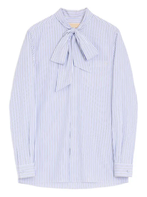 Valentino Garavani striped-pattern cotton shirt
