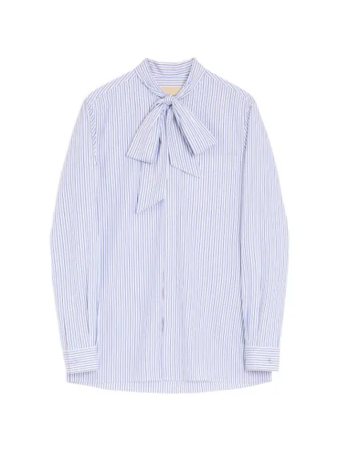 Valentino Garavani striped-pattern cotton shirt