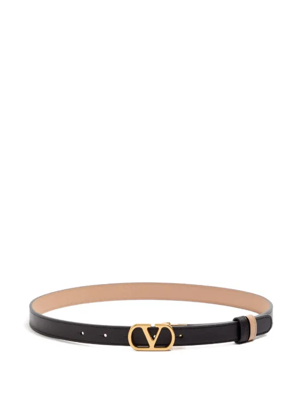 VALENTINO リバーシブルベルト Valentino Garavani Vロゴ リバーシブル ベルト | ブラック | FARFETCH JP