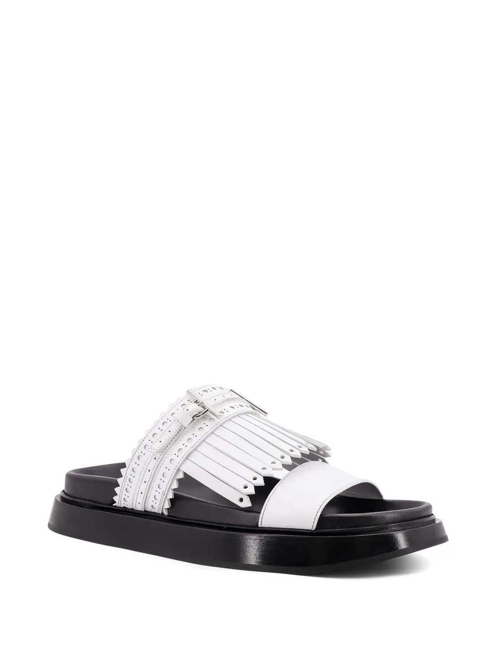 Alexander McQueen fringe-detail sandals | Flat Sandals | Image 2