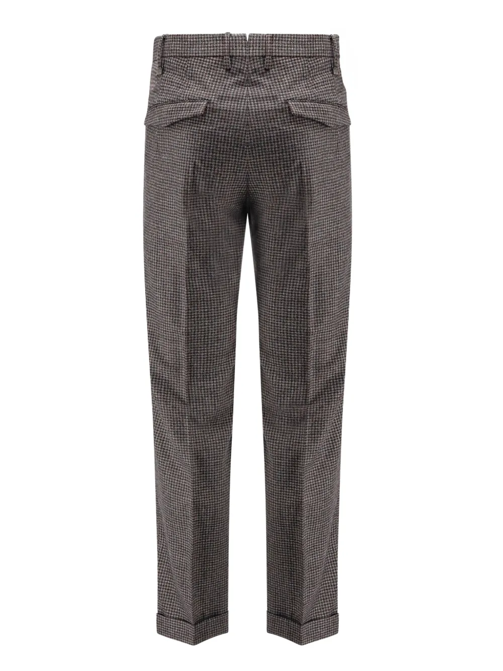 PT Torino checked trousers - Grijs