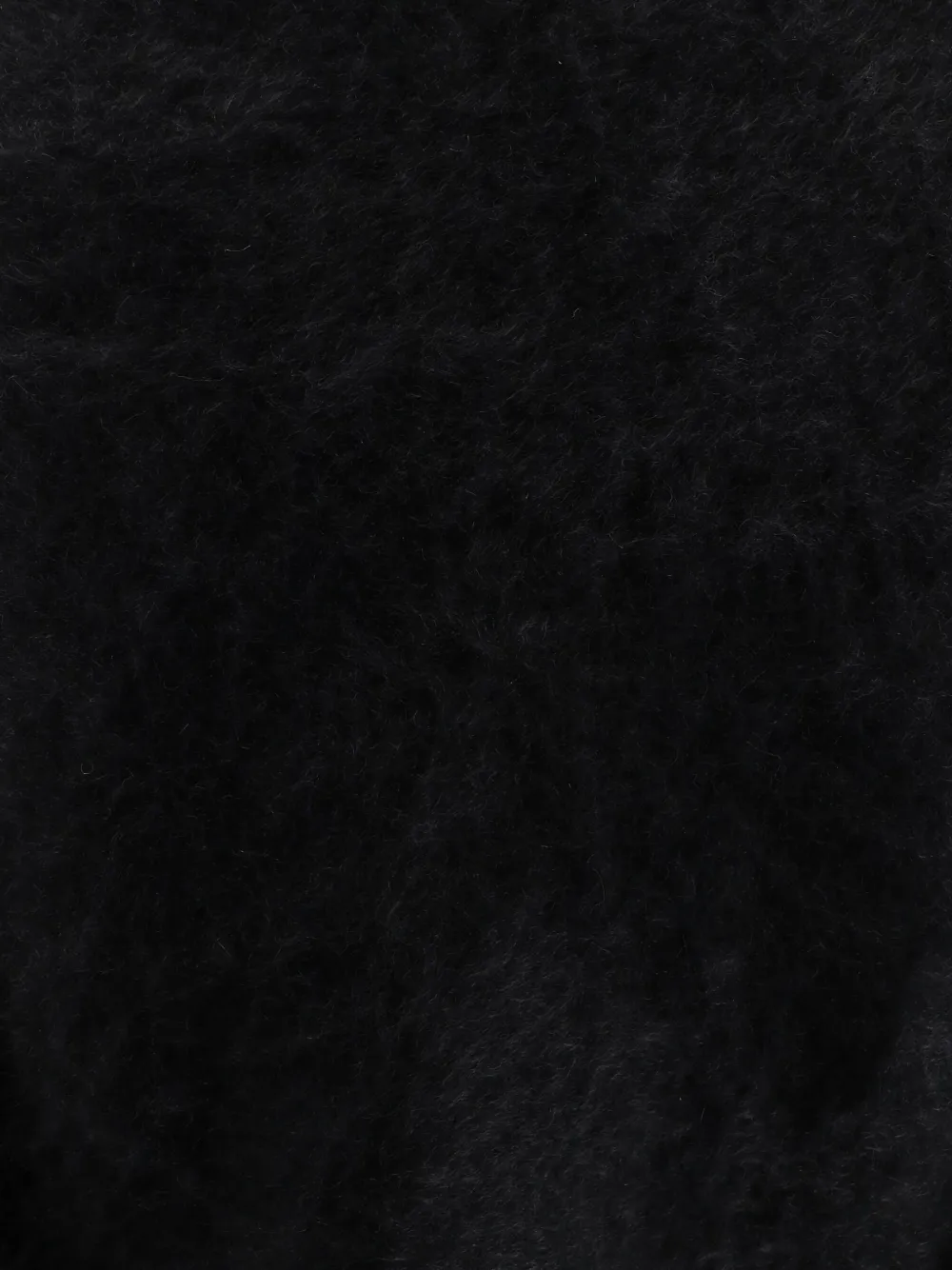 Nude Elastic Waistband Midi Skirt In Black