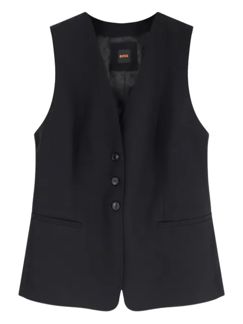 BOSS button closure javesta gilet