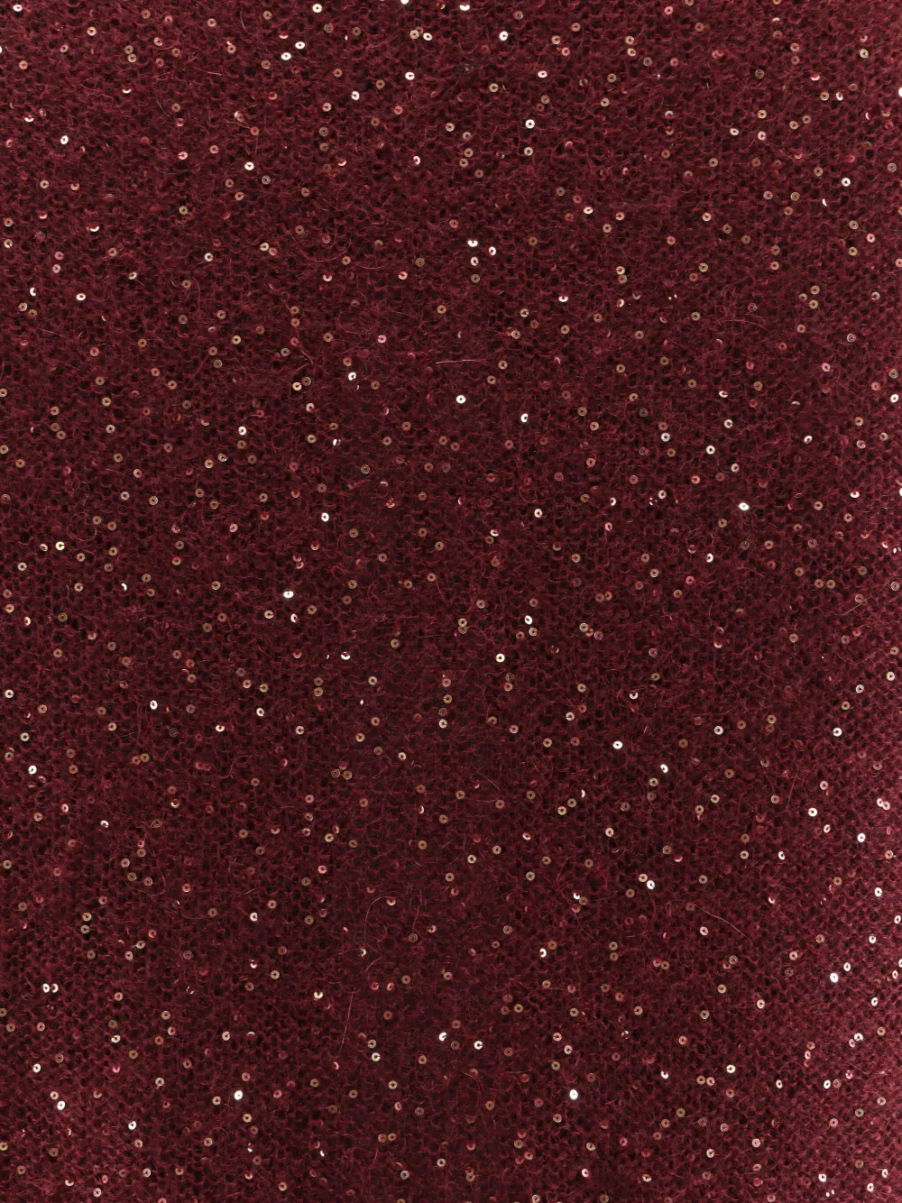 Nude Elasticated Sequin-embellished Midi Skirt In Red