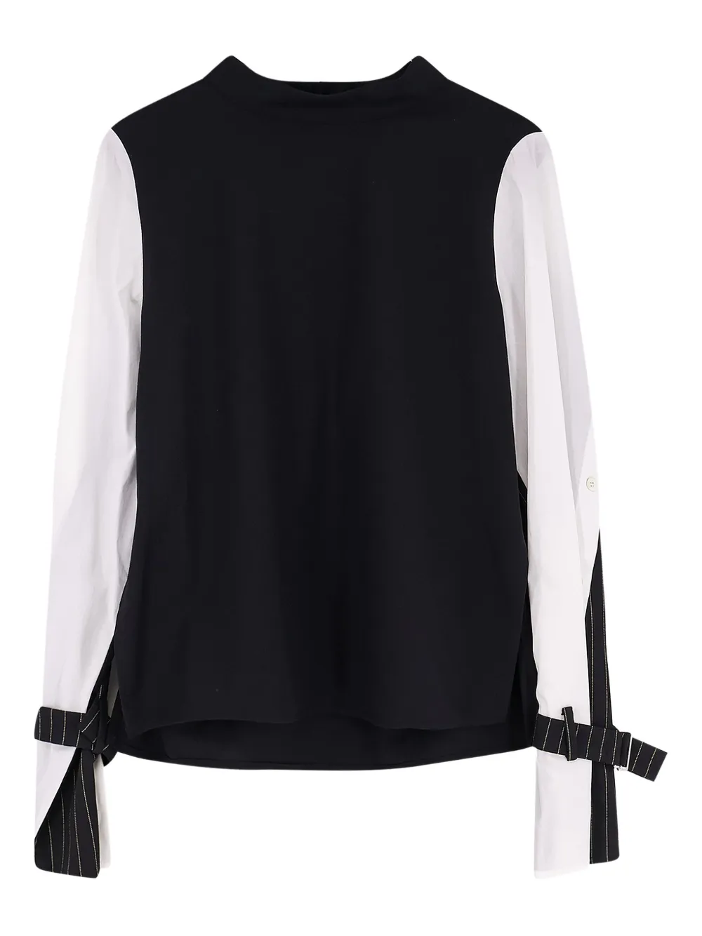 Ixos Pinstripe Buckle Shirt In Black