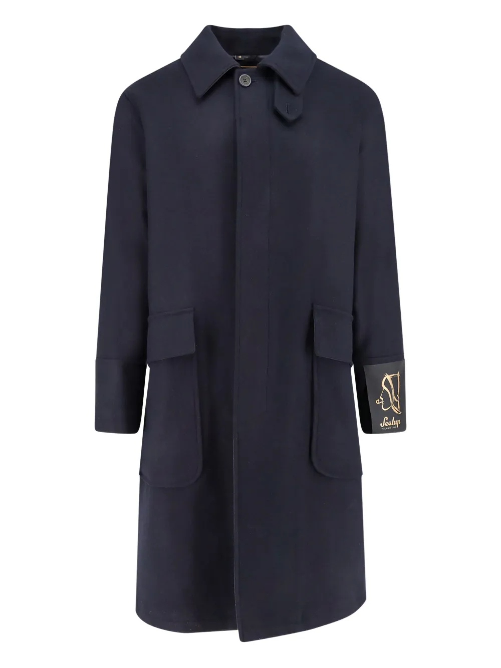 Sealup classic collar coat | Blue | Image 1
