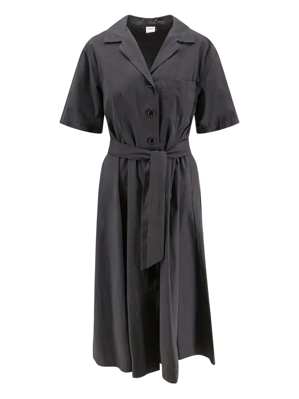 ASPESI removable-waistband midi dress | Brown | Image 1