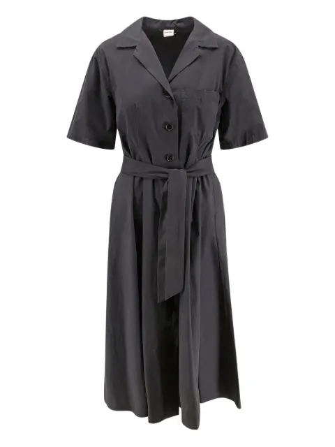 ASPESI removable-waistband midi dress