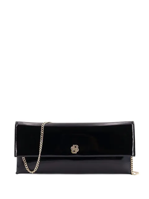 BOSS chain patent-leather clutch bag